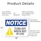 Signmission Turn Off When Not In Use, 18 in W x Rectangle, Aluminum OS-2PACK-NS-A-1218-L-16771 - alternate 6